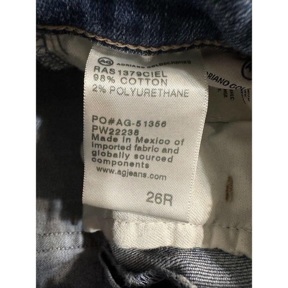 Adriano Goldschmied The Farrah Jeans Women's 26R‎ Skinny Ankle High Rise Stretch - Picture 5 of 11